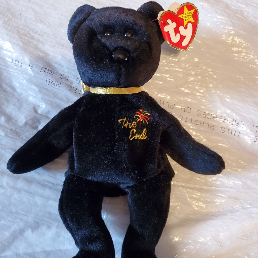 VERY Rare ty beanie baby....THE END